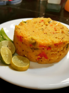 A picture of Semolina Upma.
