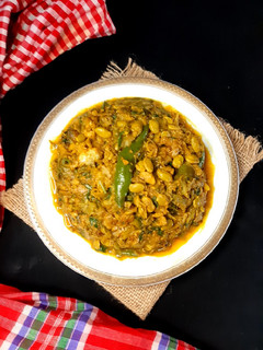 শিম বেগুন দিয়ে বাটা মাছের নাড়া- ঘাটা রেসিপির প্রধান ছবি