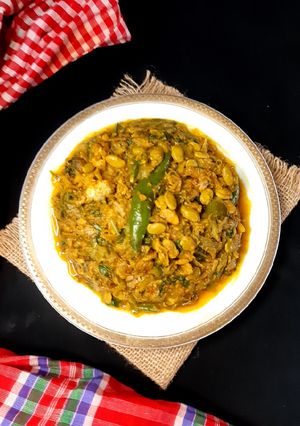 শিম বেগুন দিয়ে বাটা মাছের নাড়া- ঘাটা রেসিপির প্রধান ছবি