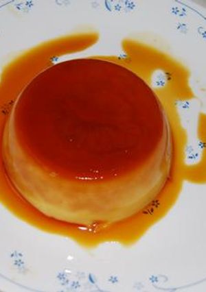 A picture of Caramel Custard/Pudding.