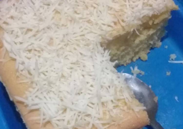 Bolu keju empuk sederhana dan murah