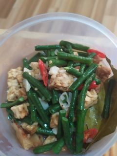 Foto resep Tumis kacang panjang pedas