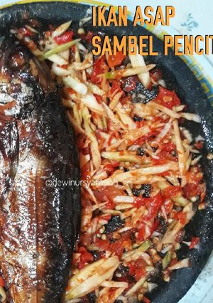 Foto resep Ikan Asap Sambel Pencit