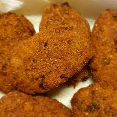 Veggie cutlets A picture of Veggie cutlets.