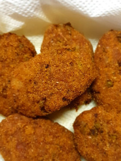 A picture of Veggie cutlets.