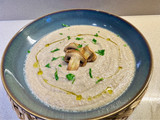 CREMA de champiñones
