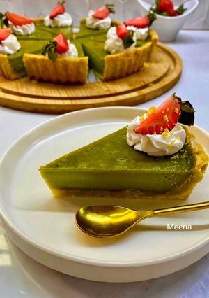 Foto resep Pie Creamy Matcha