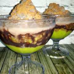 A picture of Pokat kocok coklat milo.