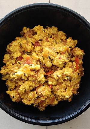 A picture of Paneer Bhurji.