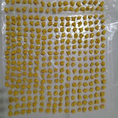 A picture of Har bhara dal sandge (green lentil mangodi).