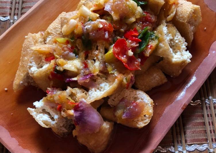 Bagaimana memasak Tahu Gejrot #dapurwiwin 👩🏻‍🍳 Lezat