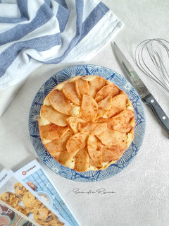 Foto resep Greentea Apple Cake (Teflon)