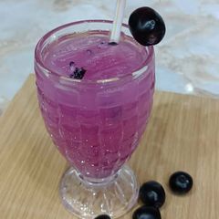 A picture of Jamun Sarbat.
