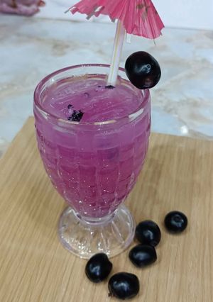 A picture of Jamun Sharbat.