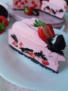 Фото 🍓Чізкейк полуниця-орео.