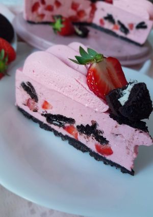Фото 🍓Чізкейк полуниця-орео.
