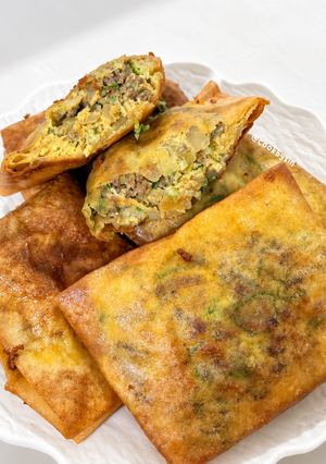 Foto resep Martabak Telur Daging Sapi