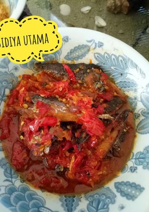 Foto resep Ikan cue tongkol goreng bumbu sambal