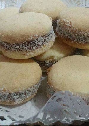Una foto de Alfajores de Maizena
