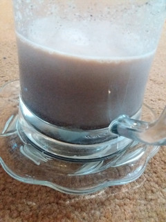عکسی از دستور قهوه هسته خرما و ارده کنجد