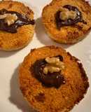 GALLETITAS DE COCO, ALMENDRAS y NUECES (sin gluten)