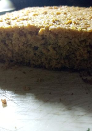 A picture of Cabbage oat bread cake.