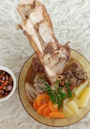 Foto resep Sop Iga dan Tulang Sumsum Kuah Bening