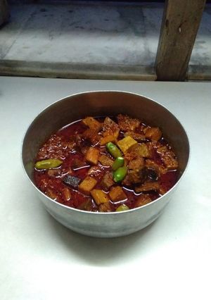 A picture of Oler dalna(Arum curry).