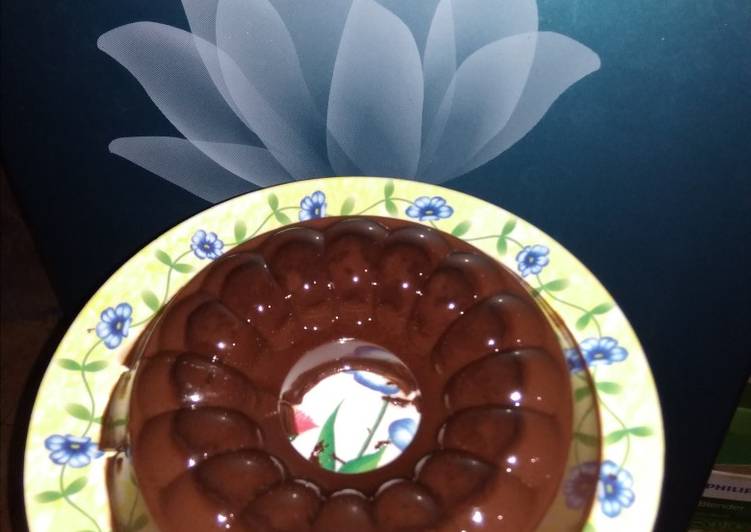 Puding Coklat Simple 😊