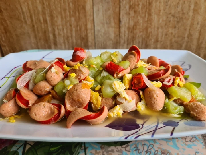 Langkah Gampang Membuat Resep Cah Oyong Sosis yang  Bikin Ketagihan Anti Ribet, Bisa Manjain Lidah