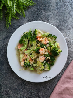 Foto resep Cah brokoli udang