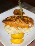Seared Scampi Salmon