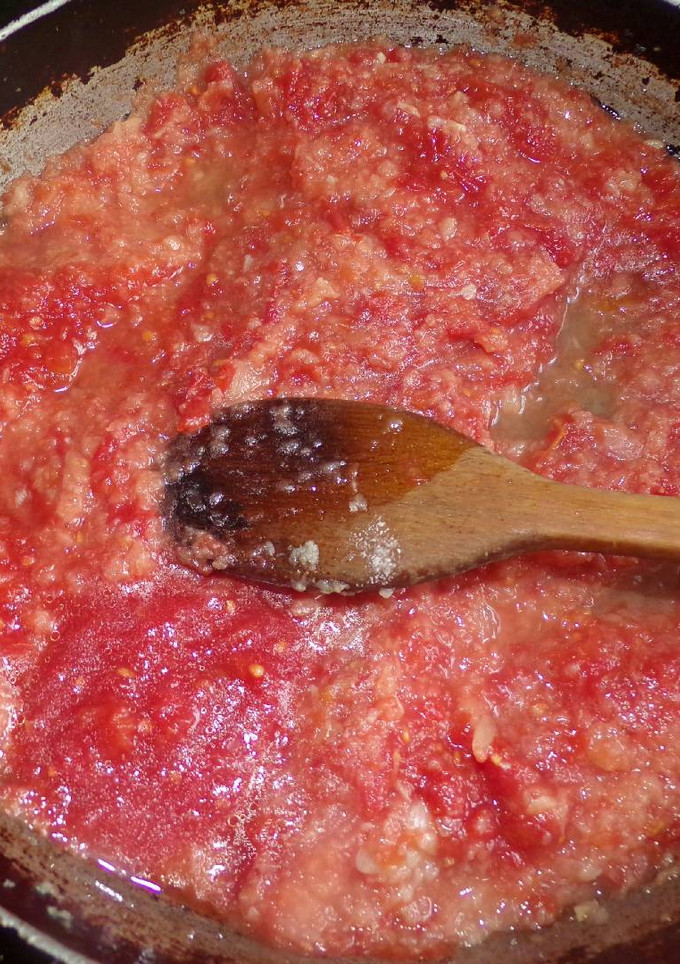 Una foto de Salsa para pizza