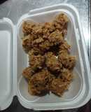 Bolitas de leche y coco