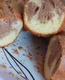 Torta marmolada de licuadora