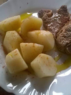 Una foto de Carne ó caldeiro