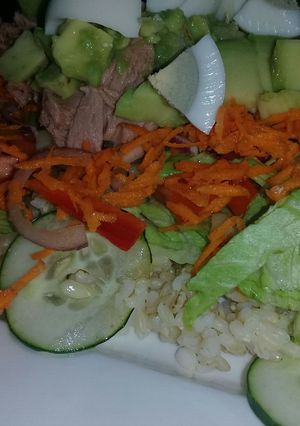 Una foto de Ensalada mega nutritiva