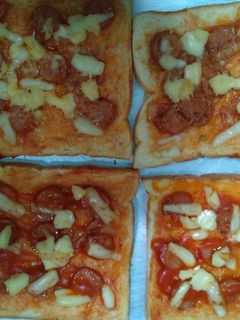 Foto resep Pizza roti tawar