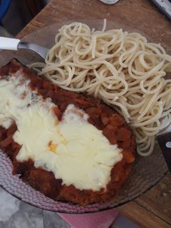Una foto de Milanesa de berenjena a la napolitana | Fácil, rico y rápido