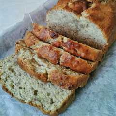 A picture of Eggless Banana Cake (No Mixer).