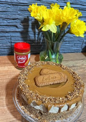 O poză a rețetei Tort rapid Lotus Biscoff.