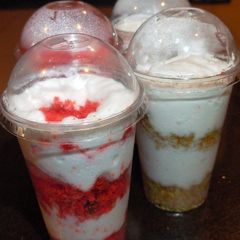 A picture of Cake parfait.