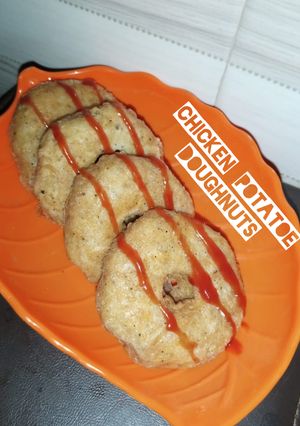 A picture of Chicken Potatoes Doughnuts.