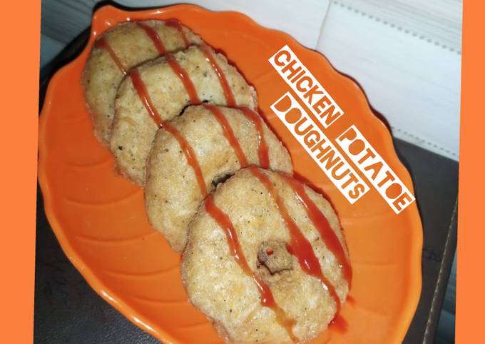Bagaimana Menyiapkan Chicken Potatoes Doughnuts Anti Gagal
