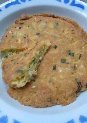 Foto resep Telur dadar tebel irit