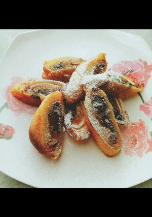 Foto resep Roti tawar goreng isi pisang