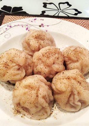รูปของ Khinkali คินกาลิ อาหารดังของจอร์เจีย