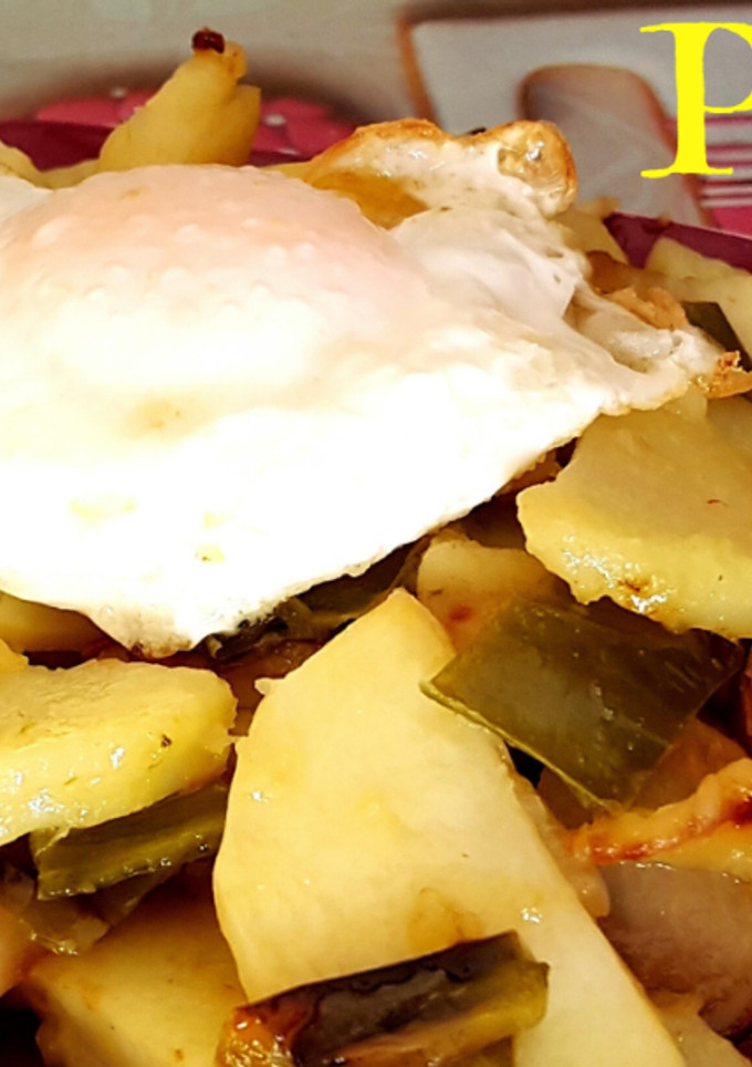 Una foto de Cómo hacer patatas a lo pobre, guarnición perfecta