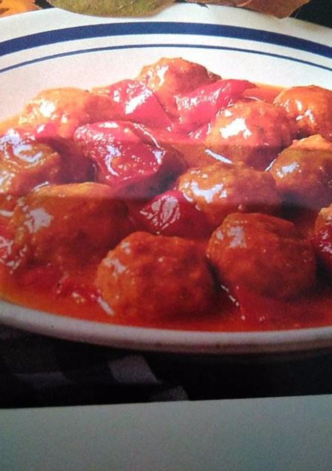 Una foto de Albóndigas en salsa