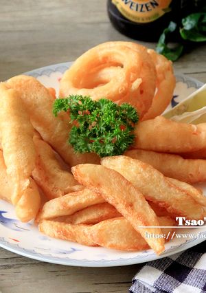 英式炸魚薯條拼盤 的食譜成品照片